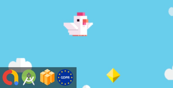 Fly Chicken - Android Studio + Buildbox Template + Admob + GDPR + API 27 + Eclipse - CodeCanyon Item for Sale