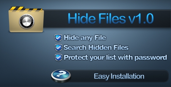 Hide Files - Full Source Code - CodeCanyon Item for Sale