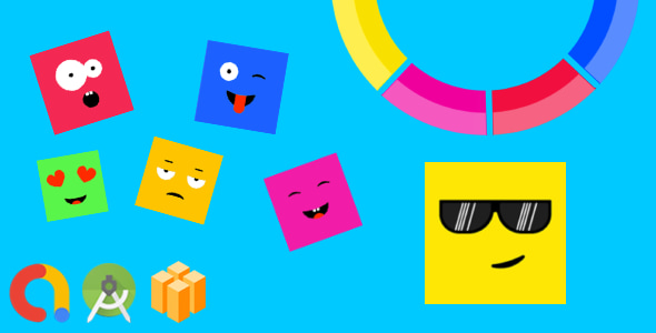Cute Color - Android Studio + Buildbox Template + Admob + Eclipse - CodeCanyon Item for Sale