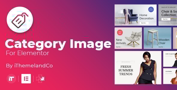 Category Image For Elementor - CodeCanyon Item for Sale