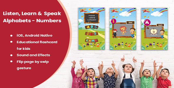 Kids eLearning and Game App - CodeCanyon Item for Sale