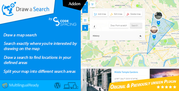 Progress Map, Draw a Search - Wordpress Plugin - CodeCanyon Item for Sale