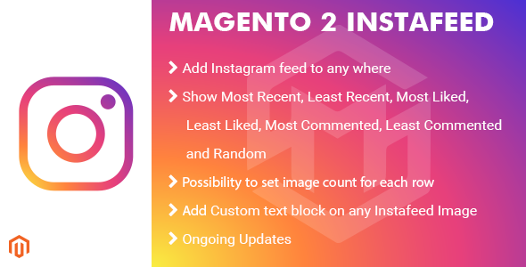 Magento 2 InstaFeed Extension - CodeCanyon Item for Sale