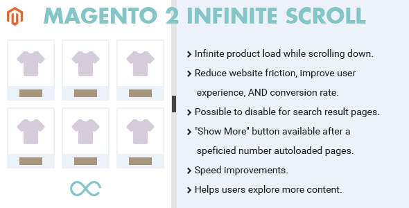 Magento 2 Infinite Scroll Extension - CodeCanyon Item for Sale