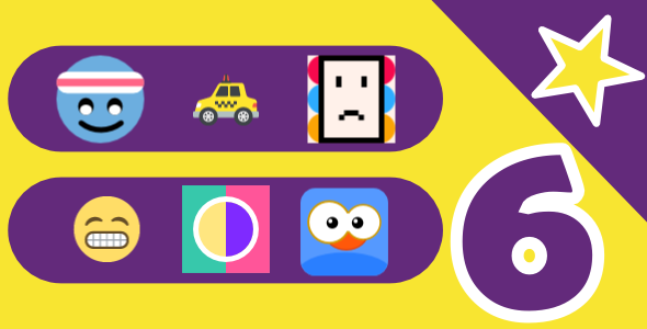 6 One Tap Construct2 Bundle | HTML5 Mobile Game - CodeCanyon Item for Sale