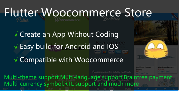 Flutter Woocommerce Store - CodeCanyon Item for Sale
