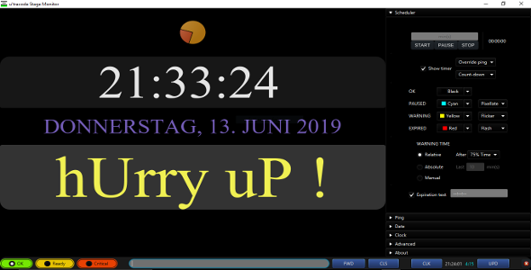 Stage Communicator and Timer - CodeCanyon Item for Sale