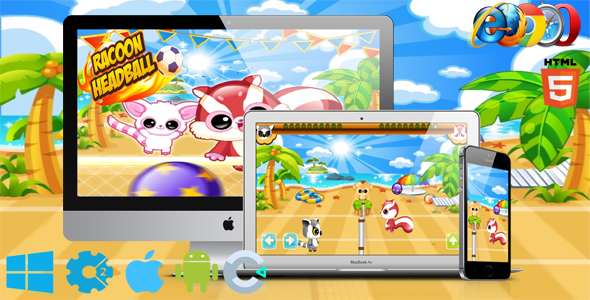 Racoon Headball - CodeCanyon Item for Sale