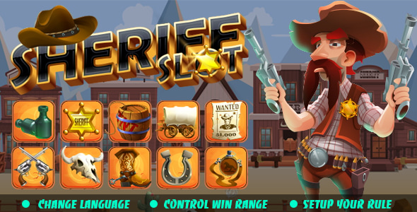 Sheriff slot - CodeCanyon Item for Sale