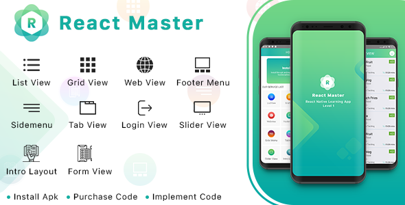 React Master Level 1 - CodeCanyon Item for Sale