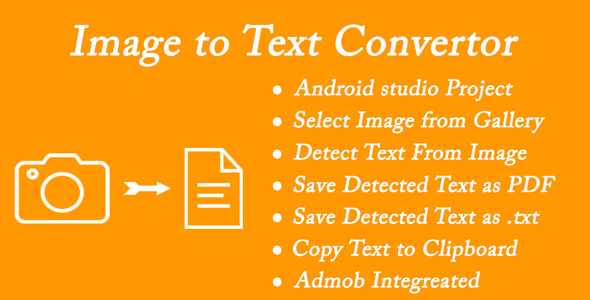Image To Text - OCR Scanner - CodeCanyon Item for Sale