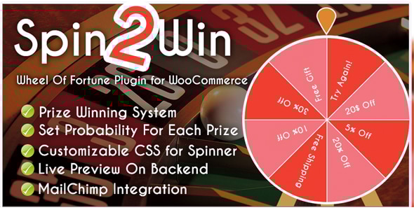 Spider Spin2Win WooCommerce Coupon Code - CodeCanyon Item for Sale