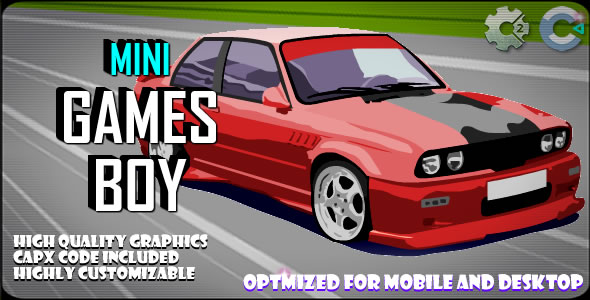 Mini Game Boy (C2,C3,HTML5) Game. - CodeCanyon Item for Sale
