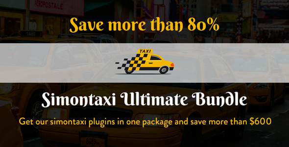 SimonTaxi Plugin Bundle - CodeCanyon Item for Sale