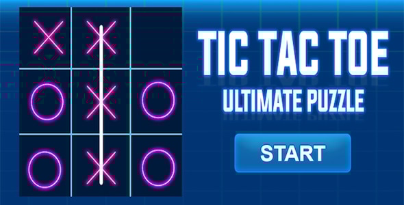 Tic Tac Toe Ultimate Puzzle + Admob + Android Studio - CodeCanyon Item for Sale