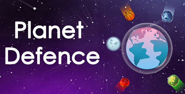 Planet Defense Unity Game - CodeCanyon Item for Sale