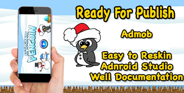 Attack on Penguin - Game For Kids - Ready For Publish - Android - CodeCanyon Item for Sale