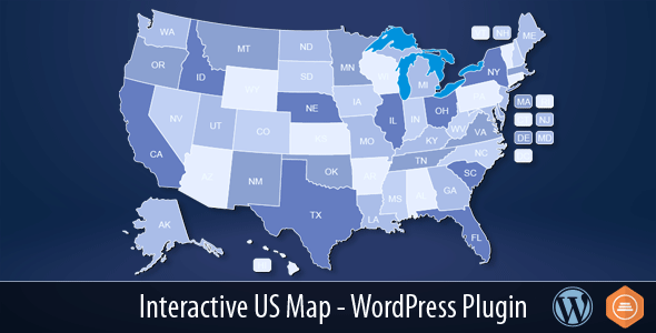Interactive US Map - WordPress Plugin - CodeCanyon Item for Sale