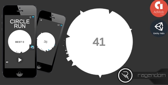 Circle Run - Complete Unity Game + Admob - CodeCanyon Item for Sale