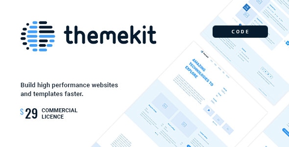 Themekit Code - Wireframe HTML Framework - CodeCanyon Item for Sale
