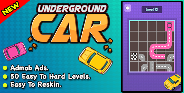 Underground Car + Best Car Parking Puzzle Game For Android - CodeCanyon Item for Sale