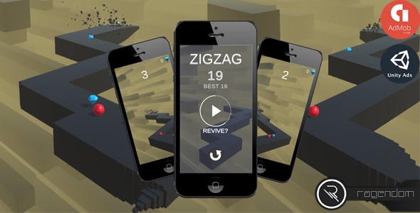 ZigZag - Complete Unity Game + Admob - CodeCanyon Item for Sale