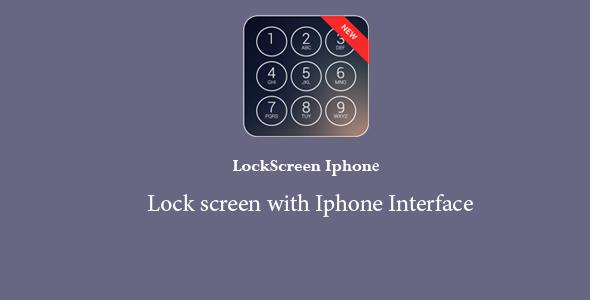 iPhone Lockscreen Style - CodeCanyon Item for Sale