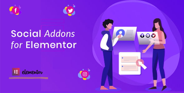 Social Addons for Elementor (Pro) - CodeCanyon Item for Sale