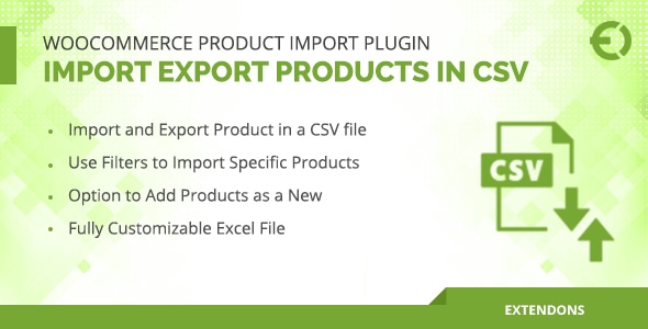 WooCommerce Product Import Plugin - Import Export Products in CSV - CodeCanyon Item for Sale