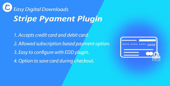 EDD Stripe Payment Gateway - CodeCanyon Item for Sale