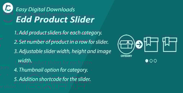 WordPress EDD Product Slider - CodeCanyon Item for Sale