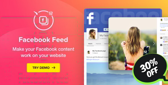 Facebook Feed – WordPress Facebook Plugin - CodeCanyon Item for Sale