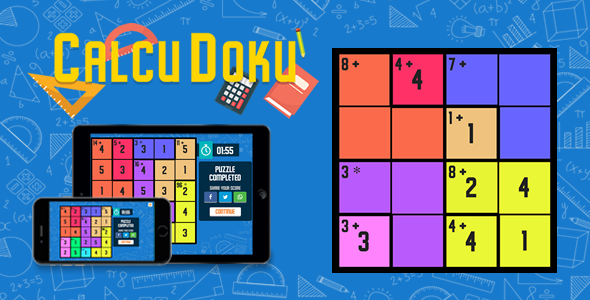CalcuDoku - HTML5 Game - CodeCanyon Item for Sale