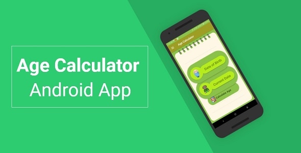 Age Calculator Android App - CodeCanyon Item for Sale