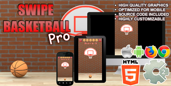 Swipe Basketball Pro - CodeCanyon Item for Sale