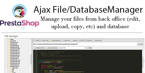 Ajax file and database manager - CodeCanyon Item for Sale