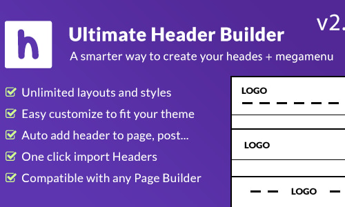 Ultimate Header Builder - Header & MegaMenu Builder for WordPress by ...