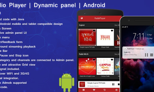 Radio player for android | Java by Reactiveweb | CodeCanyon