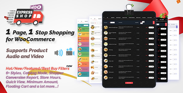 Express Shop for WooCommerce with Audio & Video - CodeCanyon Item for Sale