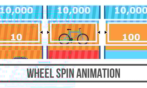 Wheel Spin Animation by demonisblack | CodeCanyon