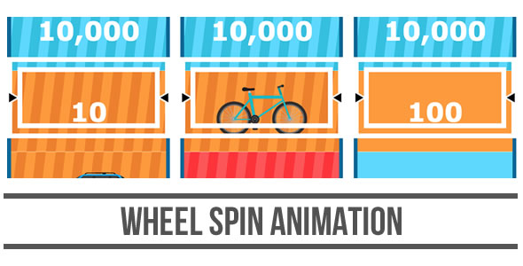 Wheel Spin Animation - CodeCanyon Item for Sale