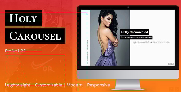 Holy Carousel | JavaScript Slideshow Plugin - CodeCanyon Item for Sale