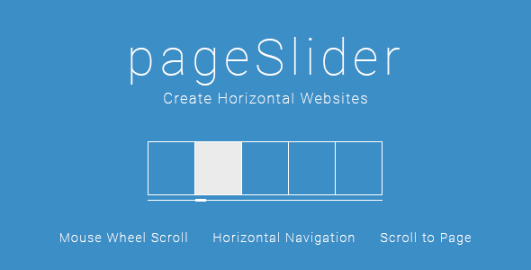 pageSlider - Create Horizontal Websites - CodeCanyon Item for Sale