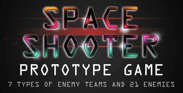 Space Shooter Prototype Game (Construct 2 | CAPX | HTML5 | CORDOVA) - CodeCanyon Item for Sale