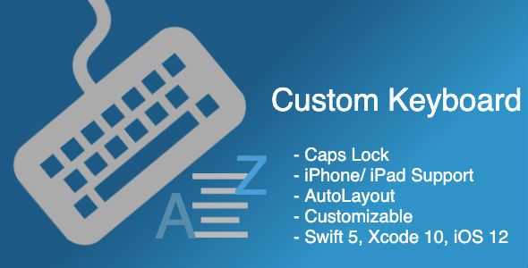 Custom Keyboard in iOS - CodeCanyon Item for Sale