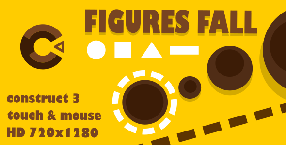 Figures Fall - HTML5 Game (Construct3) - CodeCanyon Item for Sale