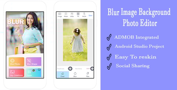 Blur Image Background Photo Editor - CodeCanyon Item for Sale