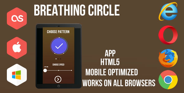 Breathing Circle - App Construct 2&3 - CodeCanyon Item for Sale