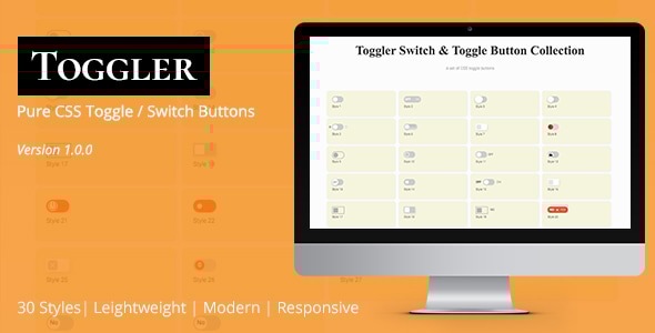 Toggler Switch & Toggle Button Collection - CodeCanyon Item for Sale