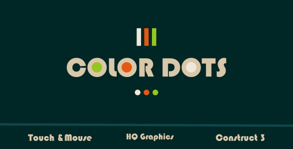 Color Dots - HTML5 Game (Construct3) - CodeCanyon Item for Sale
